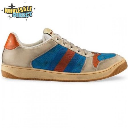 GUCCI SCREENER LEATHER SNEAKER - GC54