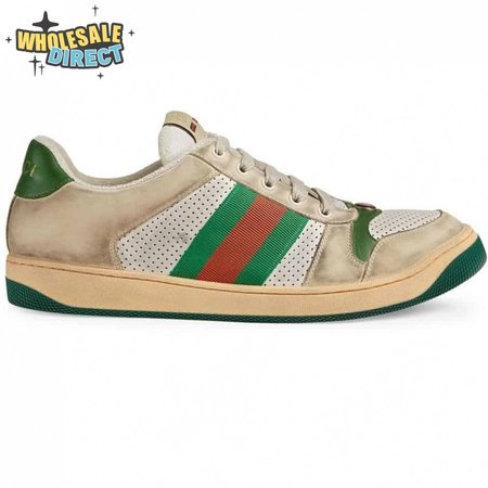 GUCCI SCREENER LEATHER SNEAKER - GC53