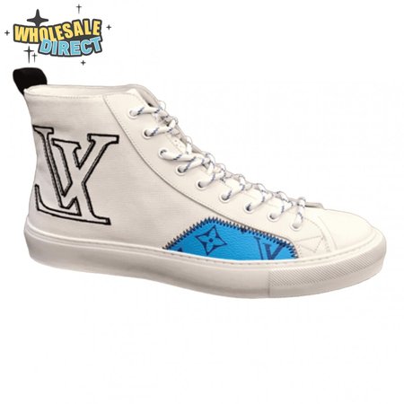 tattoo high top white sneaker - 76
