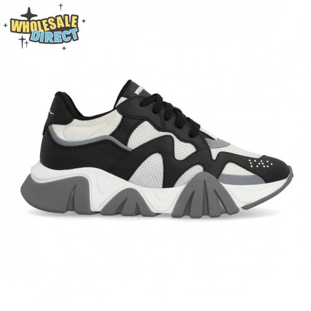 VERSACE MULTICOLOURED CHUNKY SOLE SNEAKERS - VS36